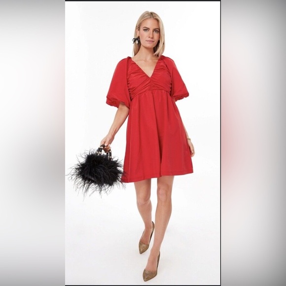 Tuckernuck Dresses & Skirts - NWT Tuckernuck hyacinth house Red Flutter Sleeve Sundress